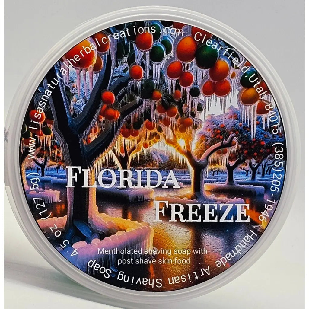 Florida Freeze Artisan Shaving Soap - soap