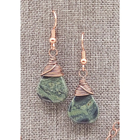 Kumbaba Jasper Jewelry Set - jewelry set