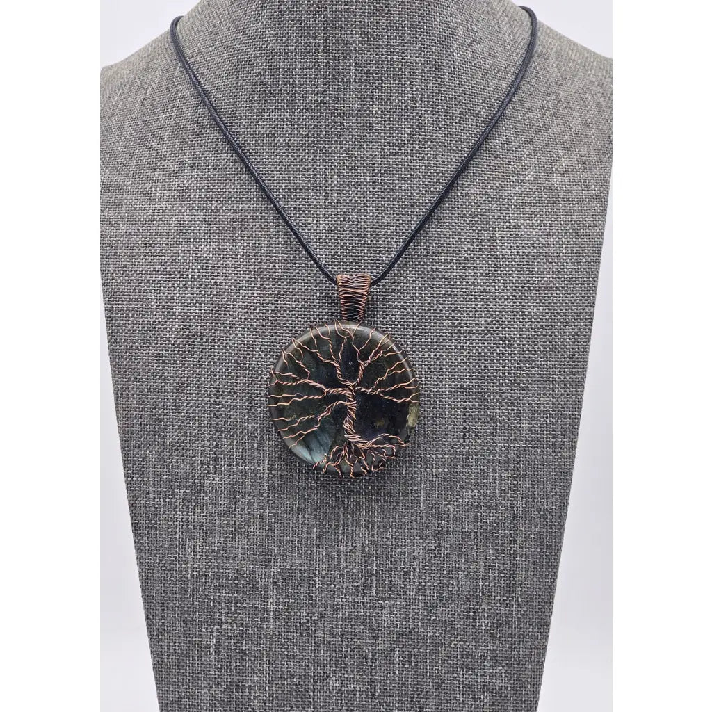 Labradorite Tree of Life Pendant/Necklace