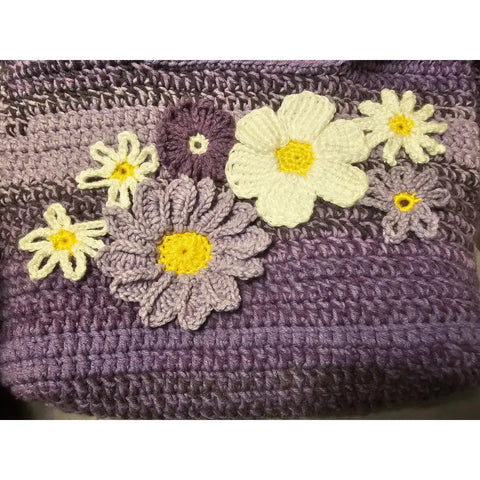 Large Crochet Hobo Bag - accessories