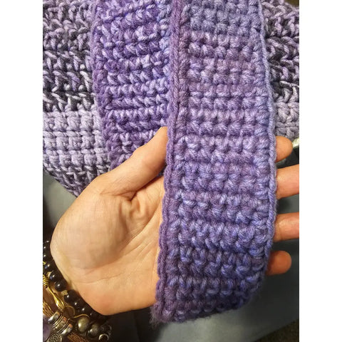 Large Crochet Hobo Bag - accessories