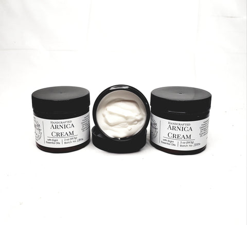 Handcrafted Arnica Cream with Eight Essential Oils - herbal