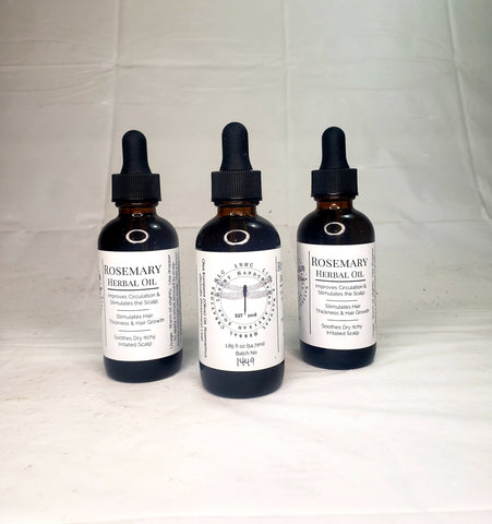 Rosemary Herbal Oil - For Scalp & Hair