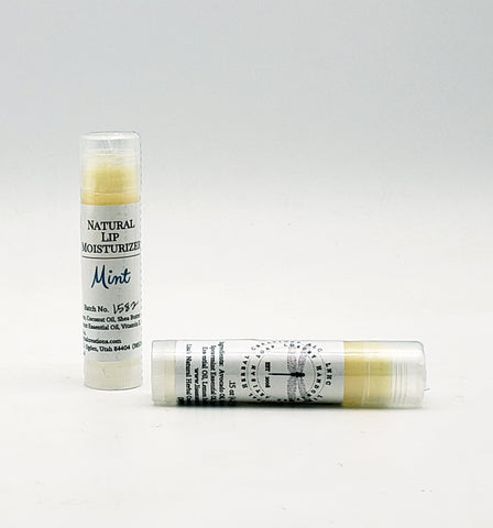 Natural Lip Moisturizer - Lip Balm - 100% Natural w/Essential Oils