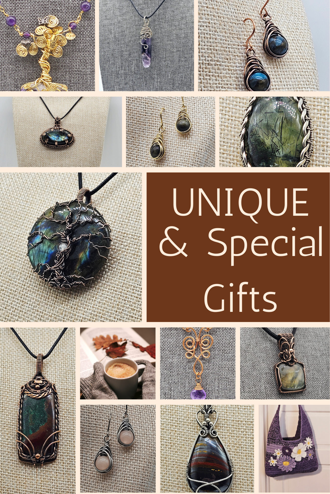 Light blue and white patterned soap bar, a unique special gift.