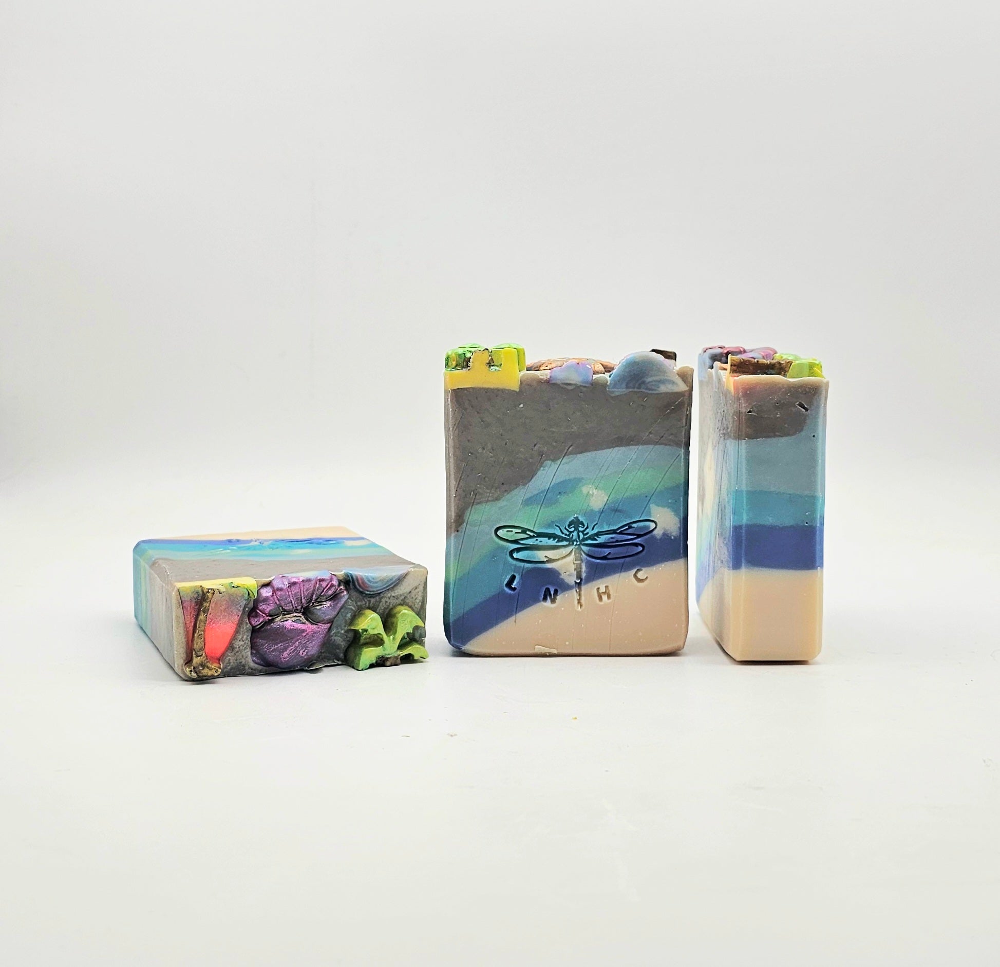 Tropical Blast Artisan Soap - Beachy Sea Shell Scene Soap