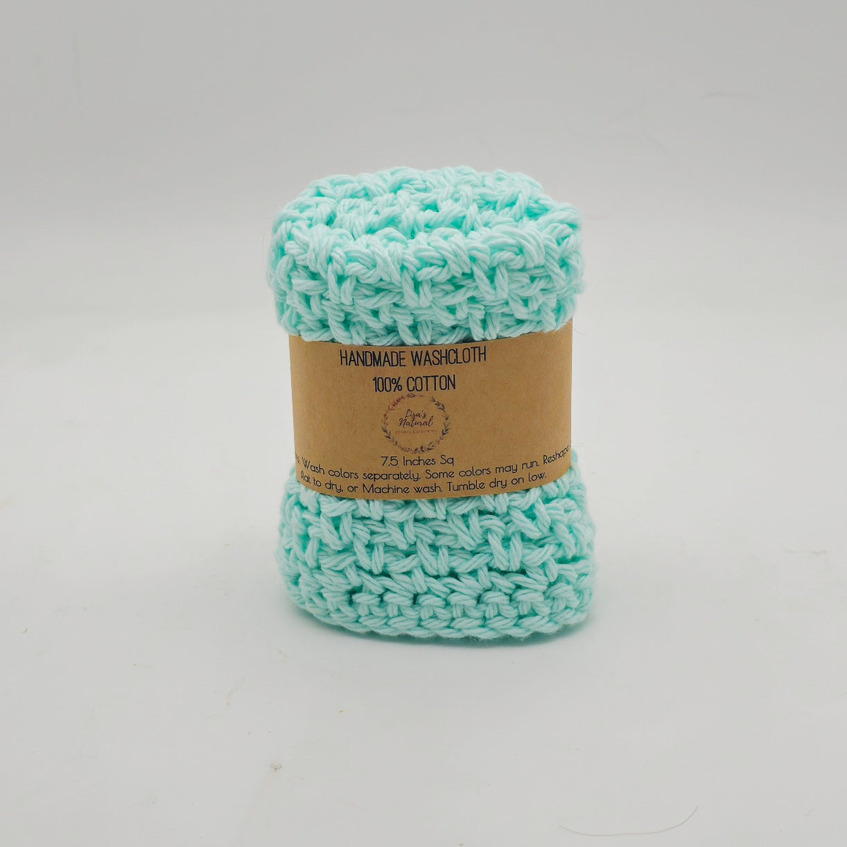 Handmade Crochet Washcloths & Dishcloths – 100% Cotton