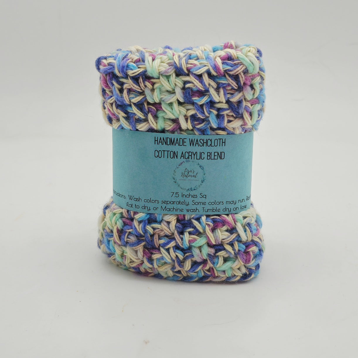 Handmade Crochet Washcloths & Dishcloths – 100% Cotton