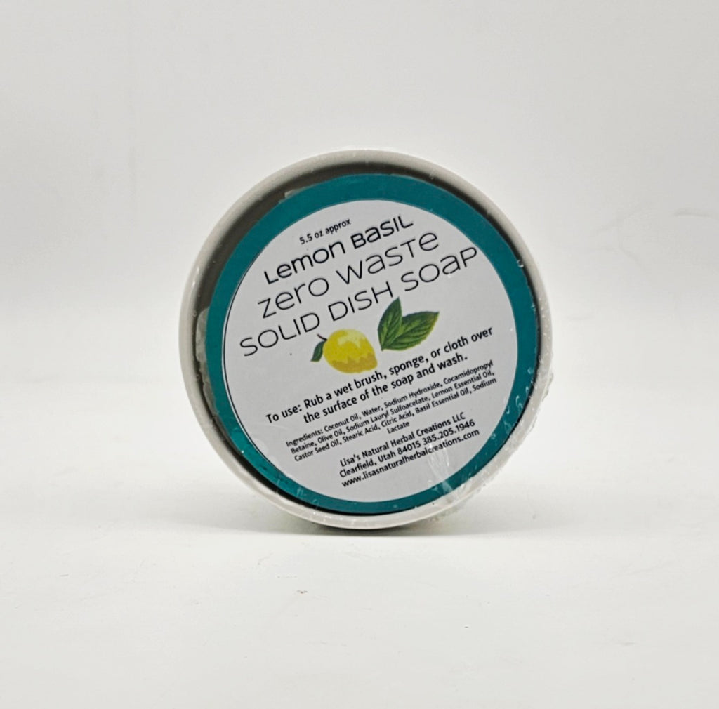 Solid Dish Soap Handmade Zero Waste & Eco-Friendly