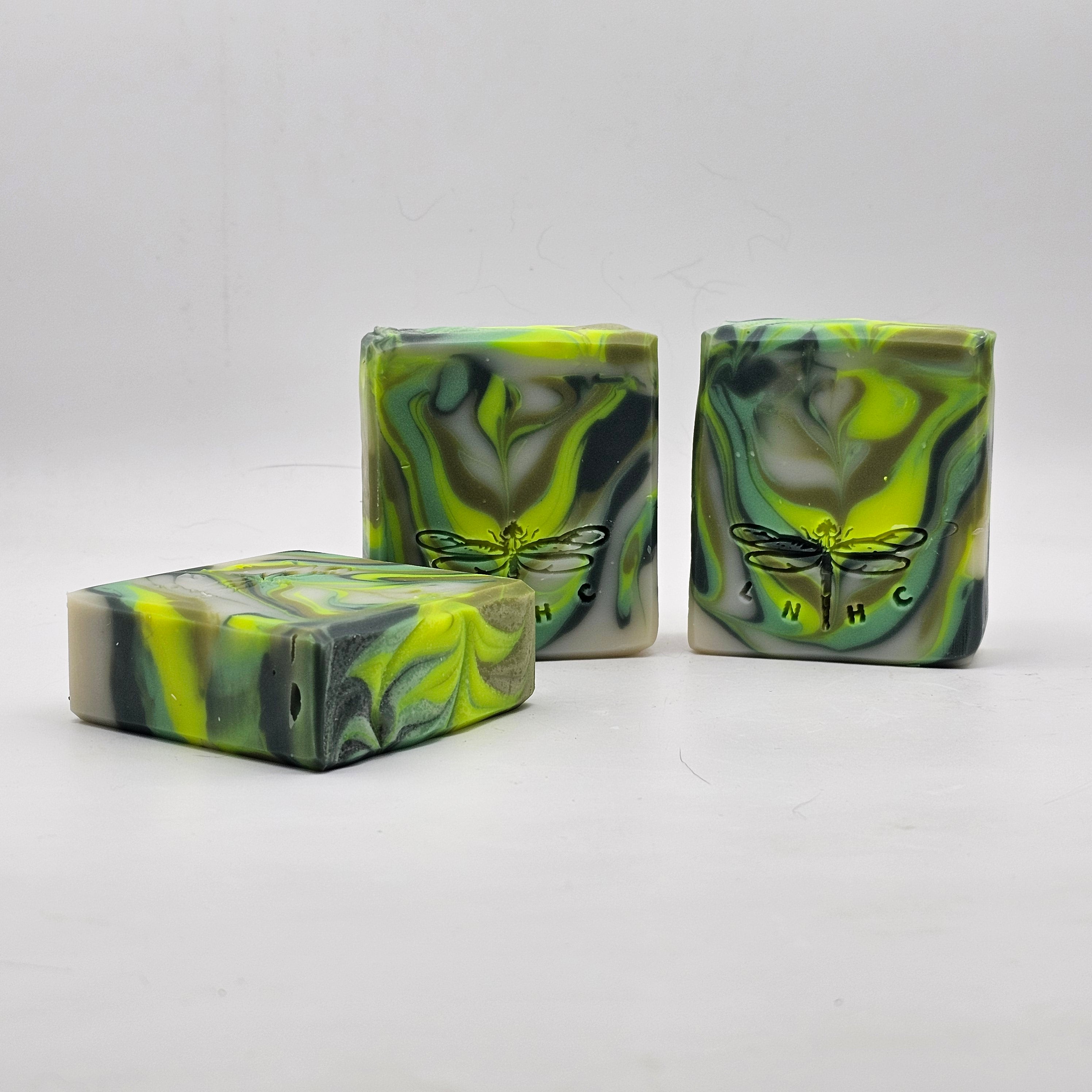 Black Tweed Artisan Soap