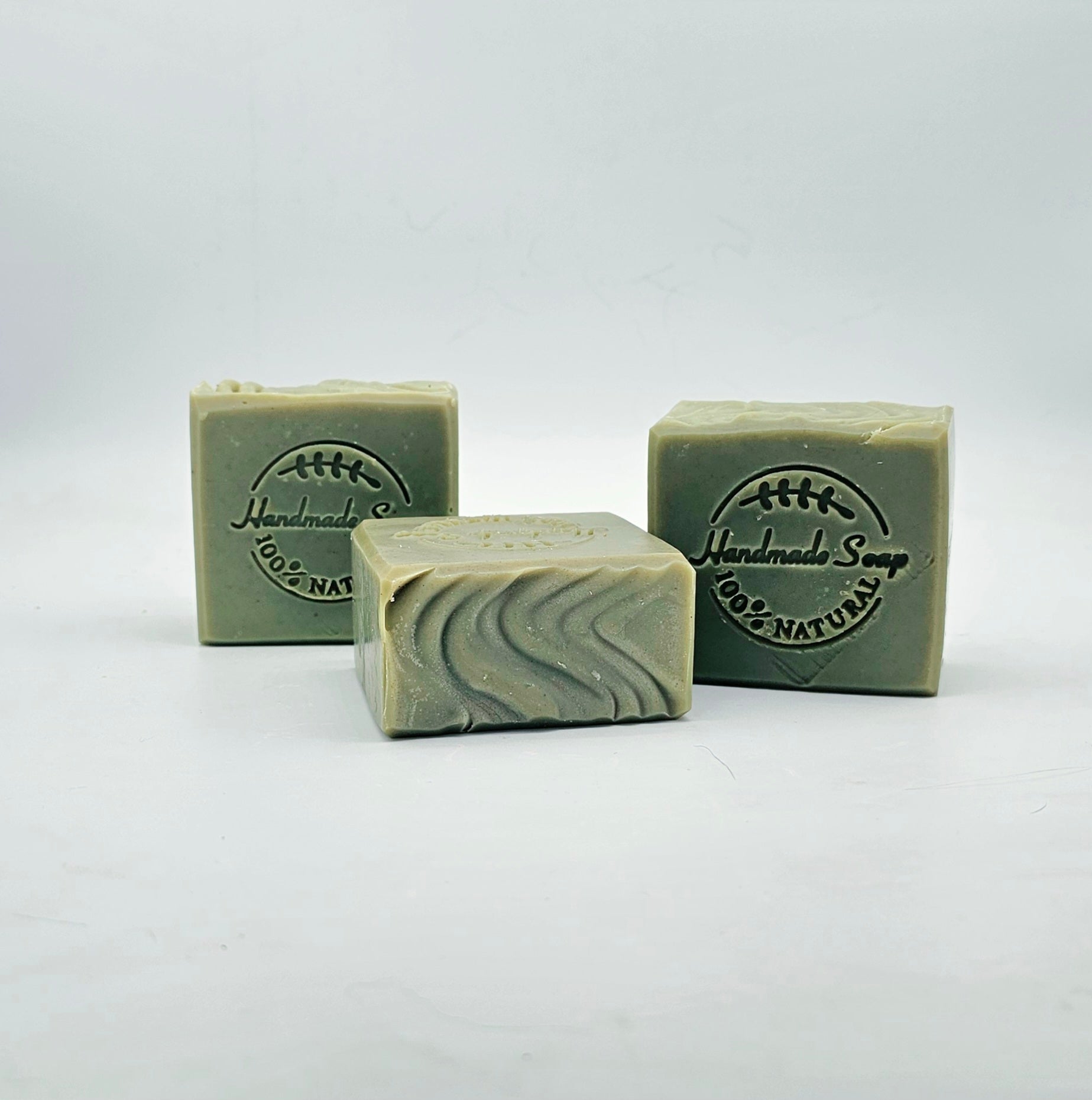 moroccan mint herbal soap bar with tallow natural cold process