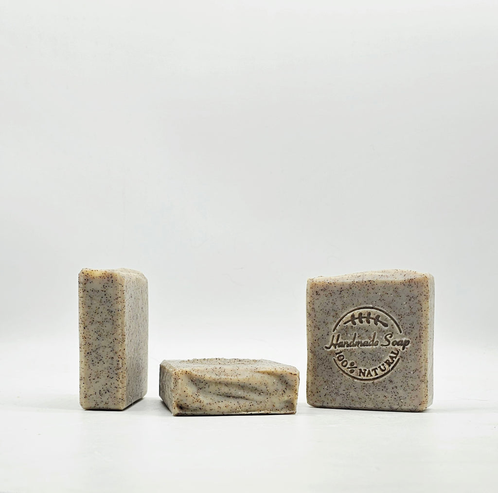 Palo Santo Essential Oil Soap with Walnut Shell