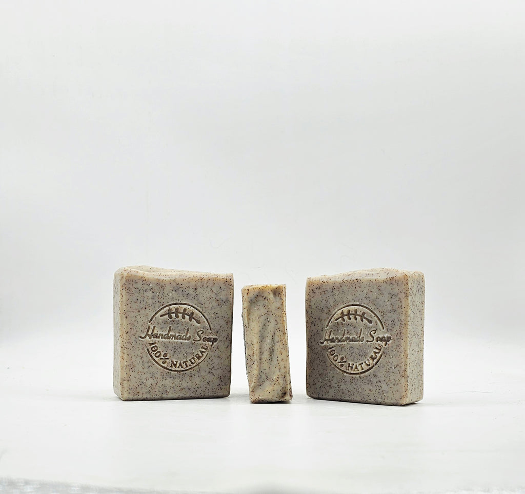 Palo Santo Essential Oil Soap with Walnut Shell