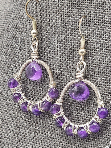 Amethyst Jewelry Set - jewelry set