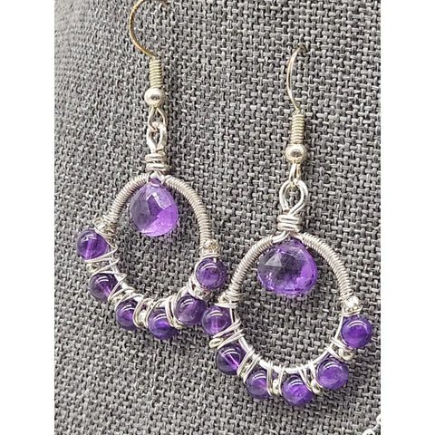 Amethyst Jewelry Set - jewelry set