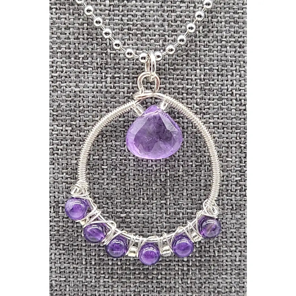 Amethyst Jewelry Set - jewelry set