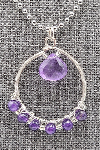 Amethyst Jewelry Set - jewelry set