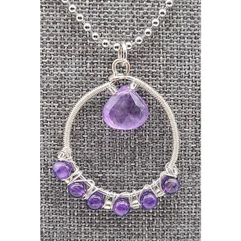 Amethyst Jewelry Set - jewelry set