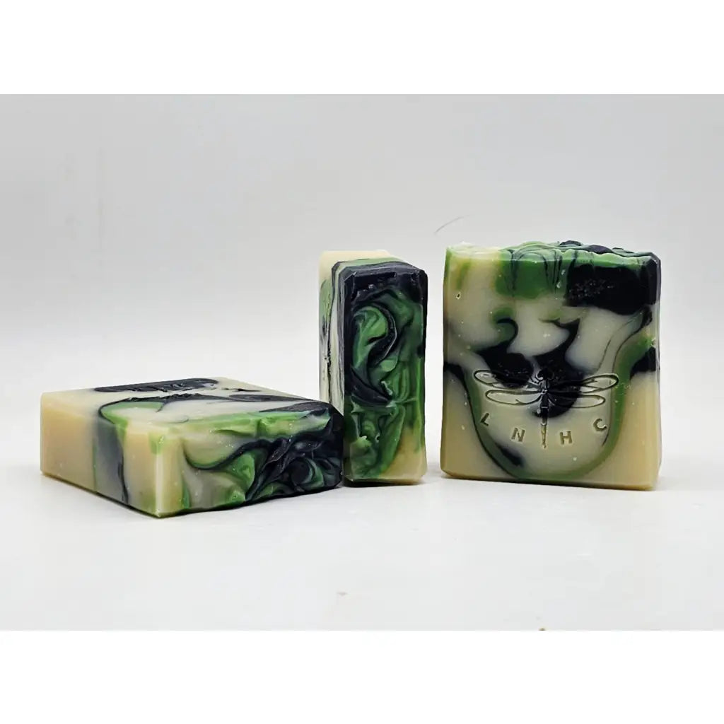Black Tweed Artisan Soap - Bar
