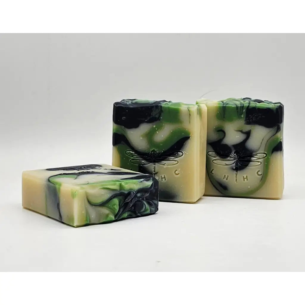 Black Tweed Artisan Soap - Bar
