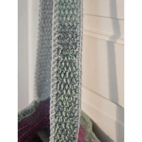 Crochet Boho Shoulder Bag Multi-Color - accessories