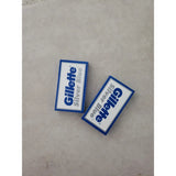 DE Razor Blades - Gillette Silver Blue