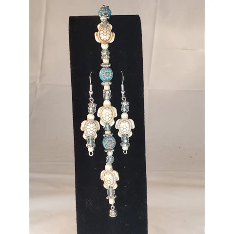 Handcrafted Artisan Bracelet & Earrings Jewelry Sets