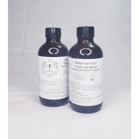 Herbal Vinegar Hair Rinse Concentrate - Midnight Beauty
