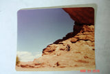 Desert cliff landscape at Arches National Park with cold process soap and umber brown mica