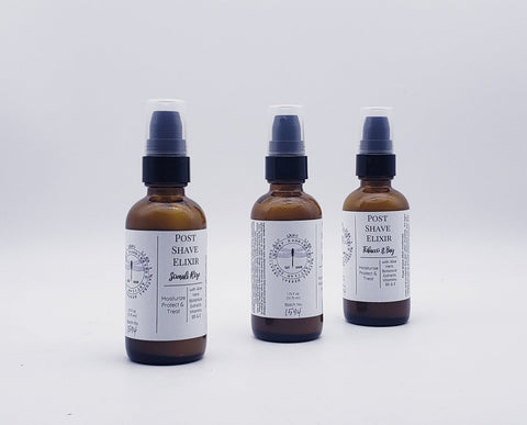 Post Shave Elixir - After Moisturizer -After Balm - mens