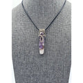 Dogtooth Amethyst Crystal Pendants in Sterling Silver