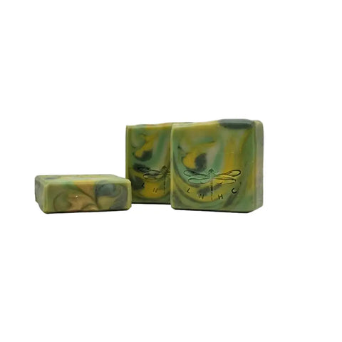 Handmade Tobacco & Bay Soap with French Green Clay