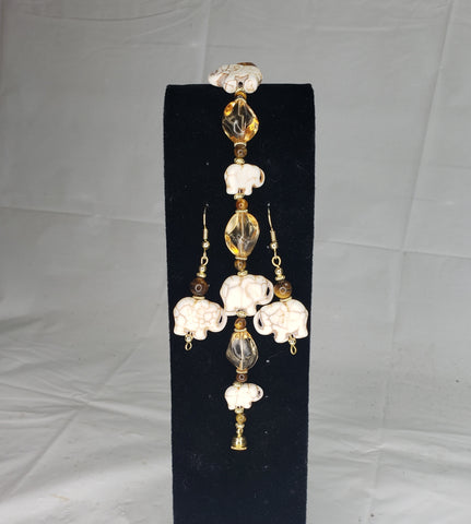 Handcrafted Artisan Bracelet & Earrings Jewelry Sets