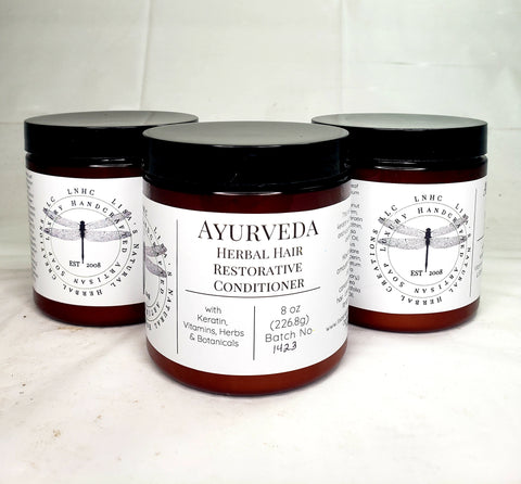 Ayurveda Herbal Hair Restorative Conditioner with Keratin -