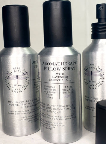 Aromatherapy Pillow Spray with Lavender Essential Oil -