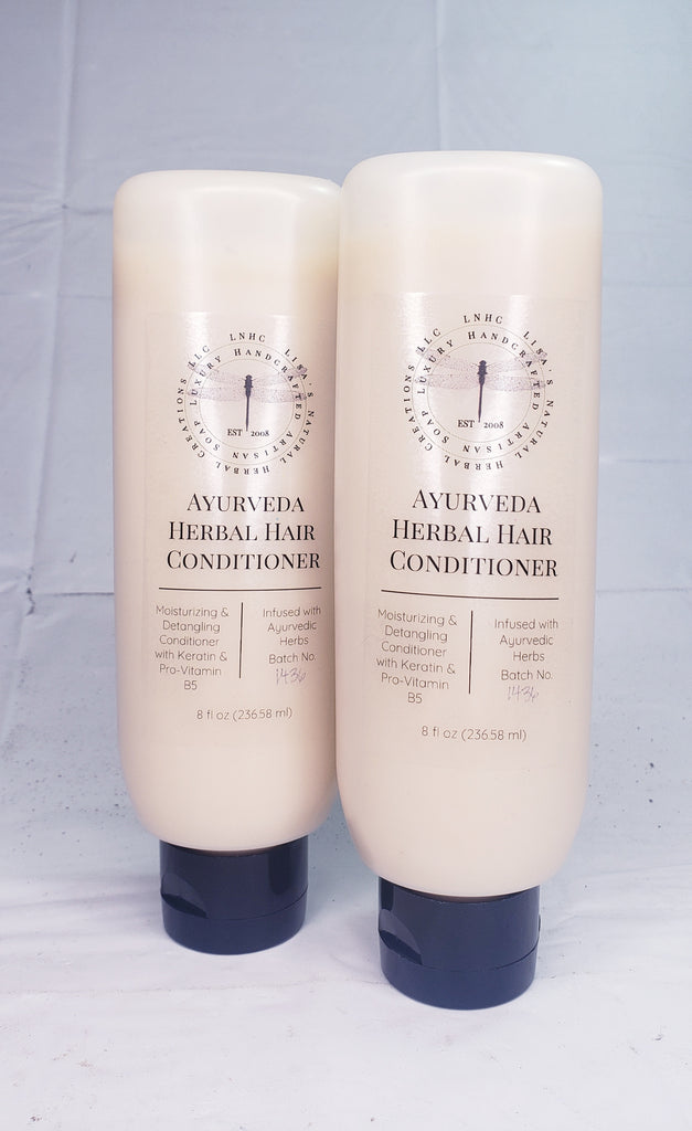 Ayurveda Herbal Hair Conditioner with Keratin - hair