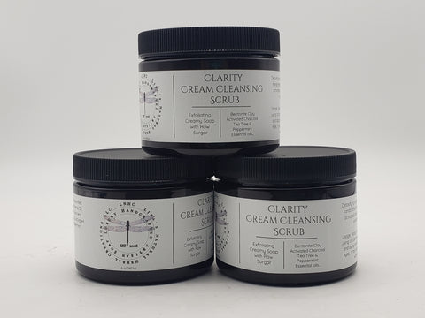 Clarity Cream Cleansing Scrub w/Activated Charcoal