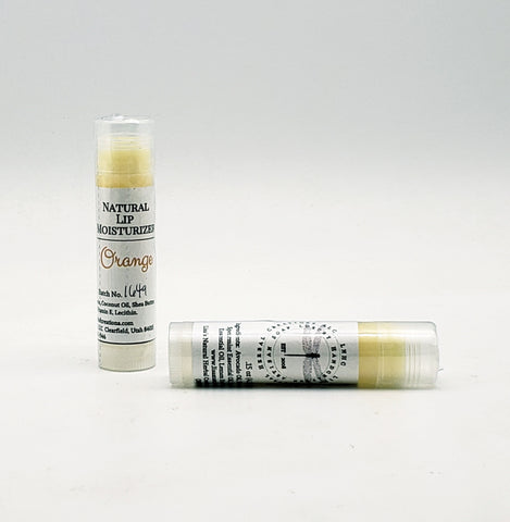 Natural Lip Moisturizer - Lip Balm - 100% Natural w/Essential Oils